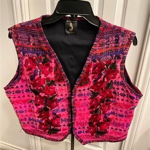 Guatemalan embroidered vest